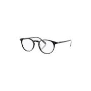 Oliver Peoples Riley-R Svart Acetat Glasögon Black, Unisex