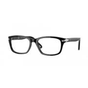 Persol Stiliga Glasögon i Svart Plast Black, Herr