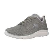 Skechers Fashion Fit Bold Boundaries Sneakers Gray, Dam