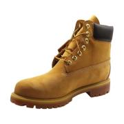 Timberland Gula Nubuckstövlar med gummisula Yellow, Herr