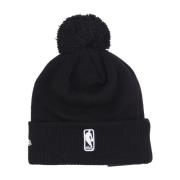 New Era NBA City Night Pom Pom Beanie Black, Herr