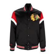 Mitchell & Ness Chicago Blackhawks Bomberjacka NHL Lagfärger Black, He...