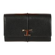 Tod's Trifold Plånbok Medium Black, Dam