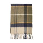 Barbour Mjuk Tartan Scarf för Kalla Dagar Multicolor, Herr