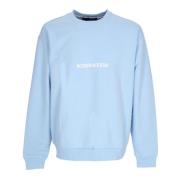 Acupuncture Lätt Crewneck Tröja Babyblå Blue, Herr