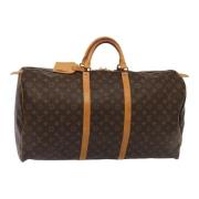 Louis Vuitton Vintage Pre-owned Canvas handvskor Brown, Dam