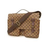 Louis Vuitton Vintage Pre-owned Tyg louis-vuitton-vskor Beige, Dam