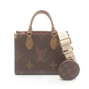 Louis Vuitton Vintage Pre-owned Laeder louis-vuitton-vskor Beige, Dam