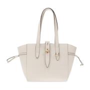 Furla Net Small shopper väska Beige, Dam