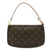 Louis Vuitton Vintage Pre-owned Canvas kuvertvskor Brown, Dam