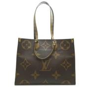 Louis Vuitton Vintage Pre-owned Tyg louis-vuitton-vskor Brown, Dam