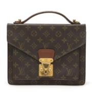 Louis Vuitton Vintage Pre-owned Tyg louis-vuitton-vskor Brown, Dam