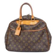 Louis Vuitton Vintage Pre-owned Tyg louis-vuitton-vskor Brown, Dam