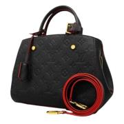 Louis Vuitton Vintage Pre-owned Tyg louis-vuitton-vskor Black, Dam