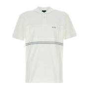 Boss Klassisk Vit Bomull T-shirt White, Herr