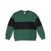 Nike Färgblock Crewneck Sweatshirt Green, Herr