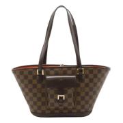 Louis Vuitton Vintage Pre-owned Plast louis-vuitton-vskor Brown, Dam