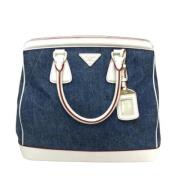 Prada Vintage Pre-owned Laeder prada-vskor Blue, Dam