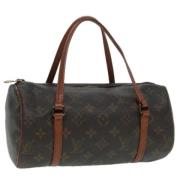 Louis Vuitton Vintage Pre-owned Canvas handvskor Brown, Dam