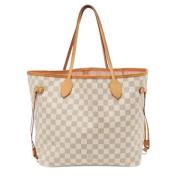 Louis Vuitton Vintage Pre-owned Laeder totevskor Gray, Dam