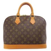 Louis Vuitton Vintage Pre-owned Canvas louis-vuitton-vskor Brown, Dam