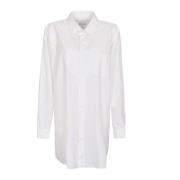 Maison Margiela Optic White Skjorta Klassisk Stil White, Dam