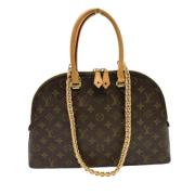 Louis Vuitton Vintage Pre-owned Tyg louis-vuitton-vskor Brown, Dam