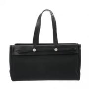 Hermès Vintage Pre-owned Canvas totevskor Black, Dam