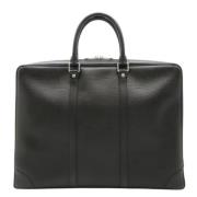 Louis Vuitton Vintage Pre-owned Laeder portfljer Black, Herr