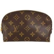 Louis Vuitton Vintage Pre-owned Tyg louis-vuitton-vskor Brown, Dam