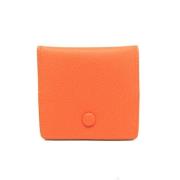 Hermès Vintage Pre-owned Laeder plnbcker Orange, Dam