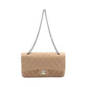 Chanel Vintage Pre-owned Bomull chanel-vskor Beige, Dam