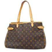 Louis Vuitton Vintage Pre-owned Tyg louis-vuitton-vskor Brown, Dam