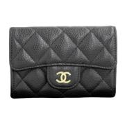 Chanel Vintage Pre-owned Laeder hem-och-kontorstillbehr Black, Dam