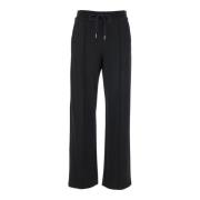 Theory Svart Track Pant Black, Dam