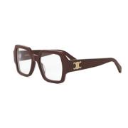 Celine Stiliga Glasögon för Modeentusiaster Brown, Unisex