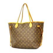 Louis Vuitton Vintage Pre-owned Tyg louis-vuitton-vskor Brown, Dam