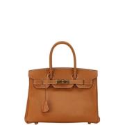 Hermès Vintage Pre-owned Laeder handvskor Brown, Dam