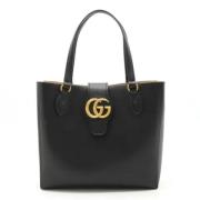 Gucci Vintage Pre-owned Laeder totevskor Black, Dam