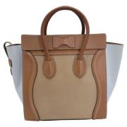 Celine Vintage Pre-owned Laeder handvskor Brown, Dam