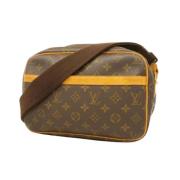 Louis Vuitton Vintage Pre-owned Tyg louis-vuitton-vskor Brown, Dam