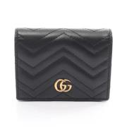 Gucci Vintage Pre-owned Laeder plnbcker Black, Dam