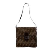 Fendi Vintage Pre-owned Laeder fendi-vskor Brown, Dam