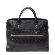 Gucci Vintage Pre-owned Laeder axelremsvskor Black, Dam