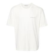 IH NOM UH NIT Marmor Effekt Mask T-shirt Vit White, Herr