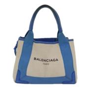 Balenciaga Vintage Pre-owned Canvas balenciaga-vskor Beige, Dam