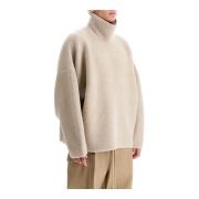 Fear Of God Ottoman Weave High-Neck Sweater Beige, Dam