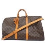 Louis Vuitton Vintage Pre-owned Tyg louis-vuitton-vskor Brown, Dam