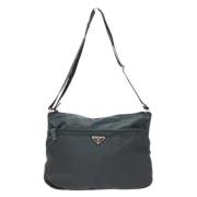 Prada Vintage Pre-owned Tyg prada-vskor Black, Dam