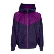 Nike Sportswear Windrunner Hooded Jacket Purple Purple, Herr